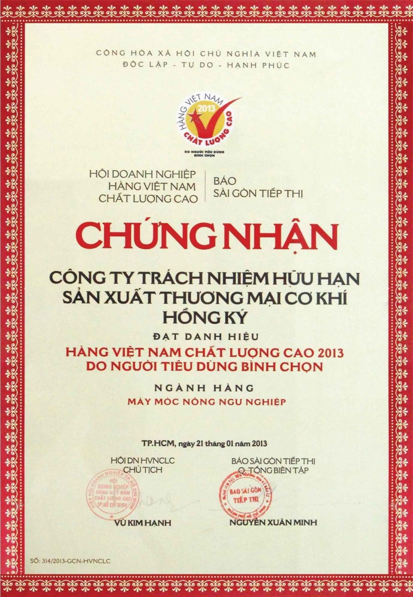 Hàng Việt Nam chất lượng Cao